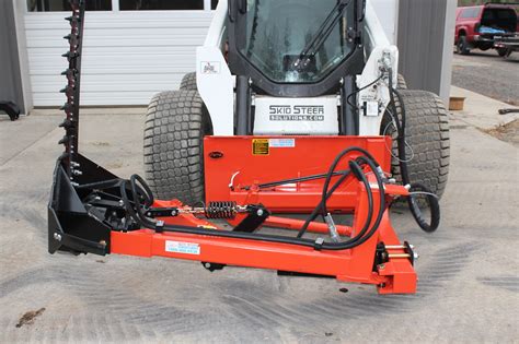 sickle mower for skid steer|hydraulic sickle mower side mount.